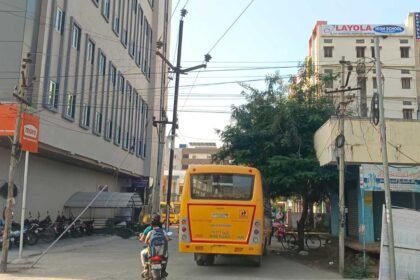 Electric Pole Hazard |