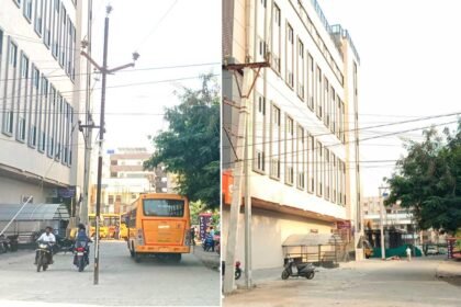 Electric Pole Removal | ప్రమాదకర విద్యుత్ స్తంభాల తొలగింపు.. ‘అక్షరటుడే’ కథనానికి స్పందన..