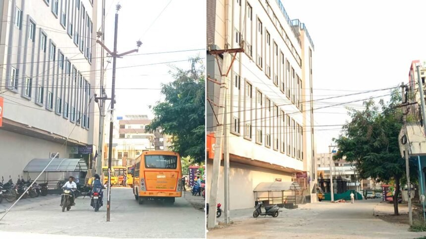 Electric Pole Removal | ప్రమాదకర విద్యుత్ స్తంభాల తొలగింపు.. ‘అక్షరటుడే’ కథనానికి స్పందన..