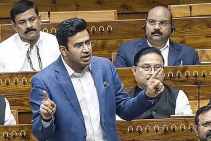 Tejasvi Surya speaking in legislative assembly